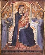 Madonna Enthroned with Angels Ambrogio Lorenzetti